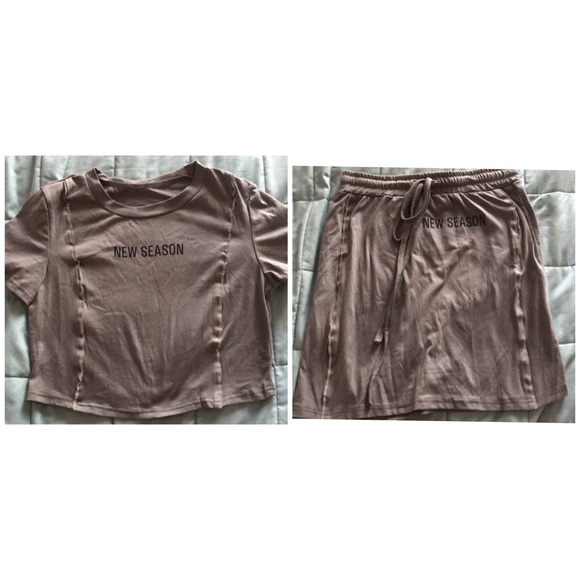 Reflective Two Piece Skirt Set - Picture 6 of 8